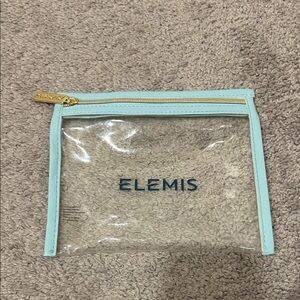 ELEMIS Transparent Pouch with Light Blue Trim